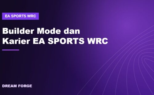 Ilustrasi Builder Mode dan karier EA SPORTS WRC