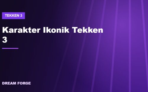 Ilustrasi karakter ikonik Tekken 3