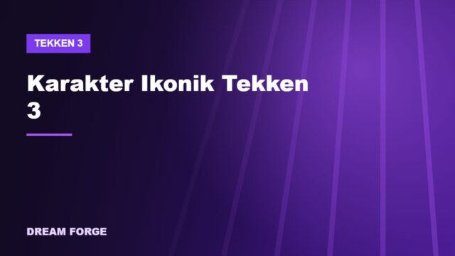 Ilustrasi karakter ikonik Tekken 3