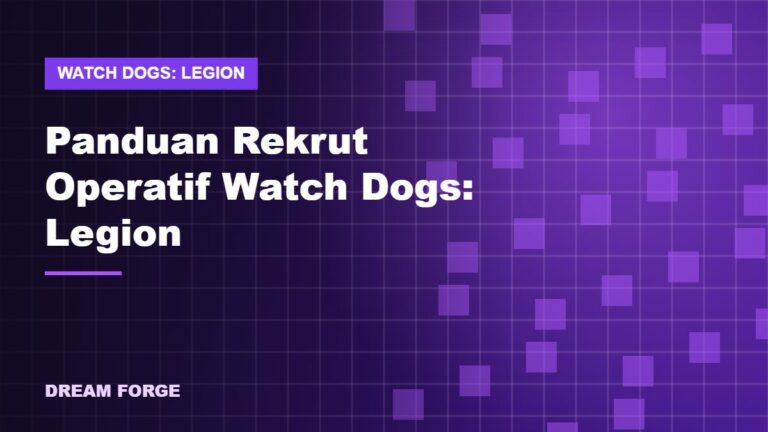 Ilustrasi panduan rekrut operatif Watch Dogs: Legion
