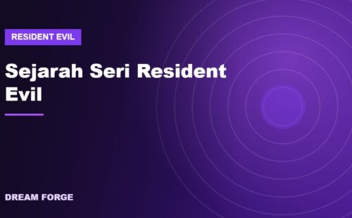 Ilustrasi sejarah seri Resident Evil