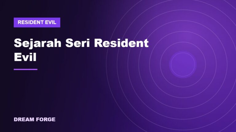 Ilustrasi sejarah seri Resident Evil