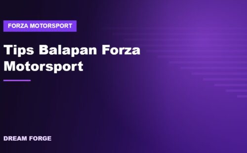 Ilustrasi tips balapan Forza Motorsport