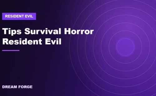 Ilustrasi tips survival horror Resident Evil